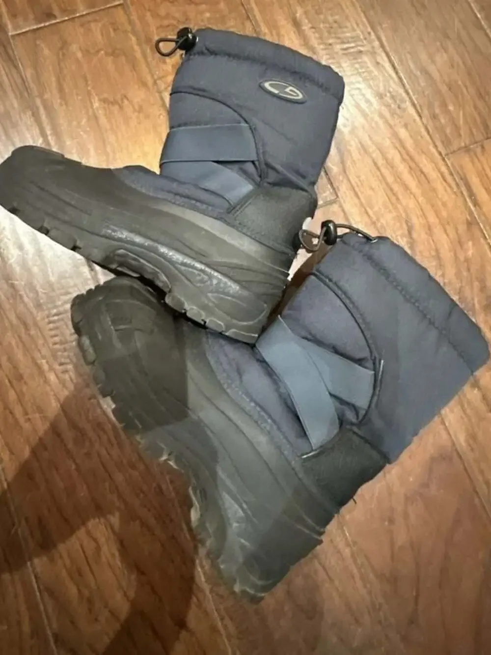 C9 by Champion Navy Blue Insulated Winter Snow Boots Size 4